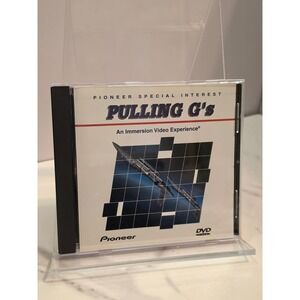 Pioneer Pulling G's An Immersion Video Experience DVD 1998 Aviation Military Jet